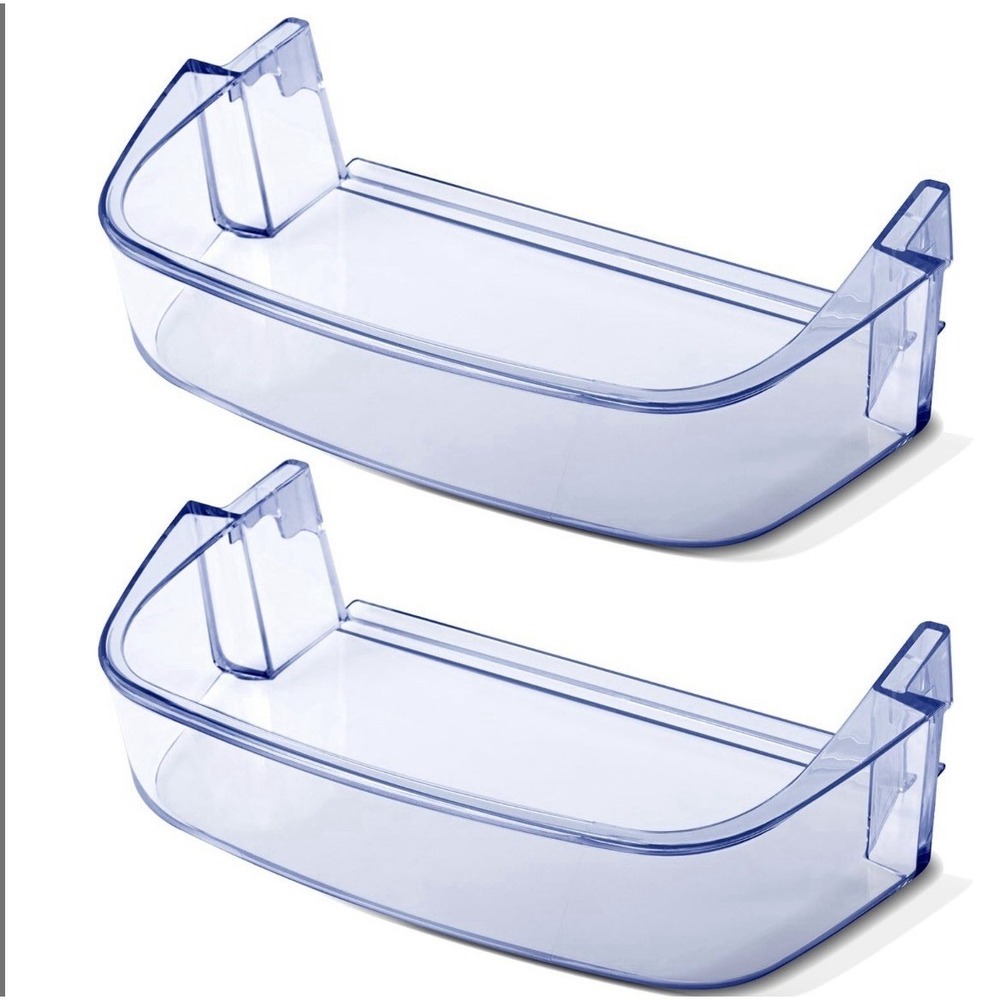 2-Pack WPW10430639 Refrigerator Door Shelf Bin Compatible with Whirlpool...